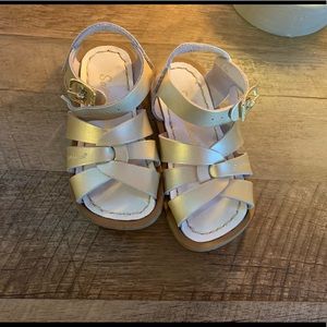 Salt water sandals. Toddler size 7.